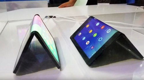 Lenovo'dan Katlanabilir Ekranlı Tablet Konsepti