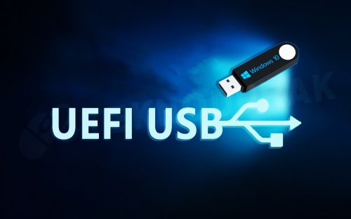 Windows 10 UEFI Format USB'si Hazırlama